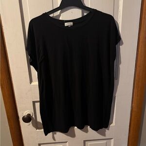 Short Sleeve Rolled Sleeve Piko Top